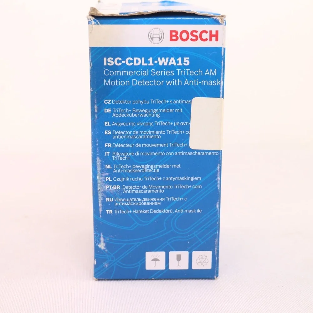 Bosch ISC-CDL1-WA15 Motion Detector SEALED Commercial Series TriTech Anti-Mask